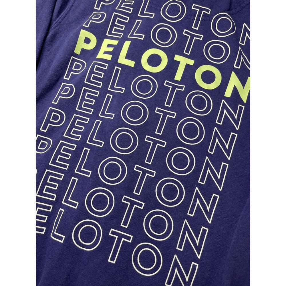 Peloton Womens Purple Full Zip Hoodie Stacked Logo Graphic Fleece PJ204314P S
